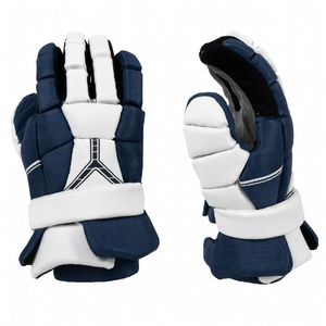 Gants de hockey en cuir synthétique véritable, conçus sur mesure, pour jeunes et juniors, couleur personnalisée, entraînement sur glace et sur gazon - Product Image 3