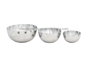 2025 superventas ecológico moderno de lujo de acero inoxidable fruta salsa ensalada tazón para servir gran oferta juego de vajilla para todos - Product Image 3