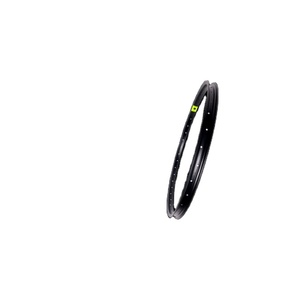 Llanta de bicicleta de montaña de bicicleta de carretera negra de acero ligero - Product Image 2