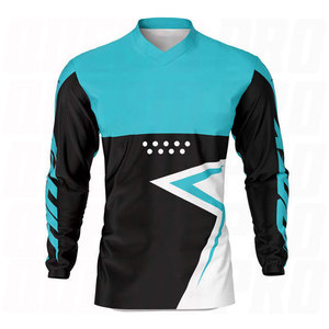 เสื้อเจอร์ซีย์คอกลมแบบซับลิเมชั่นแห้งเร็วสำหรับมอเตอร์ครอส  สำหรับผู้ชาย  สำหรับทีมแข่งรถ  ระบายอากาศได้ดี น้ำหนักเบา สำหรับขับขี่ออฟโรด - Product Image 1