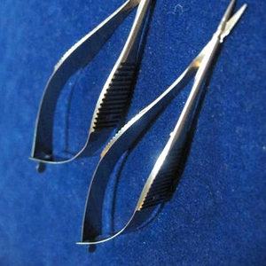 Lot de 2 ciseaux ophtalmiques McPherson Vannas de qualité OR pour micro-chirurgie, 3 pouces, en acier inoxydable, kit de précision chirurgical Elite - Product Image 5