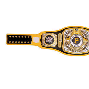 Ceinture de champion des Pirates de Pittsburgh personnalisable, ceinture de baseball et de lutte de haute qualité, ceinture de titre sportif de collection pour les fans - Product Image 4