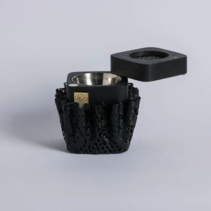 Quemador de Incienso de Madera de Acacia Negra Hecho a Mano con Tapa de Malla y Base Tallada, Ecológico y Duradero, para Uso Aromático en Otoño y Todas las Estaciones - Product Image 2