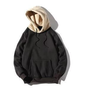 Sudadera con Capucha Extra Grande para Hombre, Nuevo Diseño, 100% Algodón, Felpa de Alta Calidad, Transpirable, de Secado Rápido, para Invierno - Product Image 4