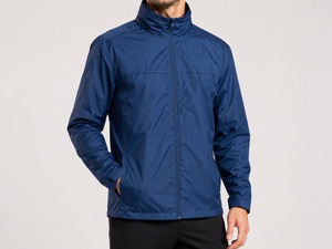 Wholesale High Quality Custom Casual Windbreaker Jacket Personalized High School Custom Embroidered Front Back Logos Windproof - Product Image 4