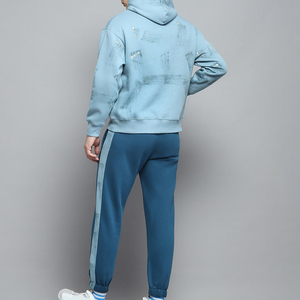 Ensembles de survêtements pour hommes en molleton de coton épais et oversize, comprenant sweats à capuche, pantalons de survêtement, ensembles de jogging, pantalons cargo et survêtements - Product Image 4