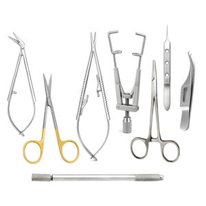 Juego de Instrumentos de Microcirugía Oftalmológica CHAN TARA, Herramientas Quirúrgicas para Cataratas, Kit Médico Reutilizable con Certificación CE, 8 Piezas - Product Image 6