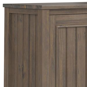 Smoky Brown Lev <b>Low</b> <b>Storage</b> Cabinet for Living Room - Product Image 2