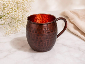 Taza de Cobre Ecológica Clásica FAIZA CRAFT al por Mayor, Taza de Regalo Personalizable con Caja de Color Personalizada - Product Image 2