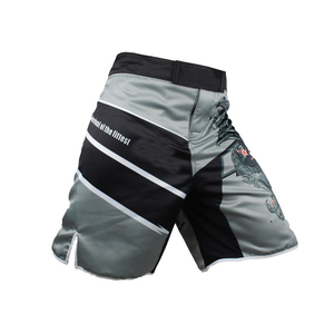 Professional MMA <b>Shorts</b> Stretch Breathable Reinforced Stitching Lightweight Mobility Design Active Training OEM ODM Private - Product Image 2