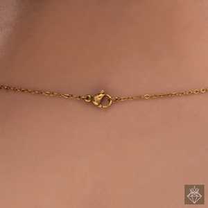 Ensemble de bijoux de mode PRAO Grecian Key Pattern comprenant un collier et des boucles d'oreilles - Product Image 2