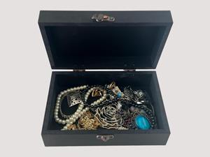 Boîte en bois gravée au laser, imprimée, pour bijoux, boîte de rangement en bois imprimée pour cadeaux haut de gamme, vente en gros - Product Image 6