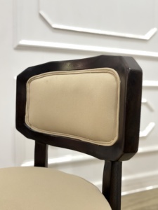 Custom Handmade Modern Teak Wood <b>Stool</b> and Ottoman for Home Hotel Villa Use - Product Image 6