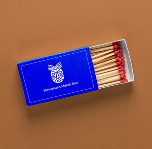 Allumettes de sécurité domestiques personnalisées à faible coût avec brûlure propre et stockage facile pour un effet de logo imprimé déclenchant le feu - Product Image 4