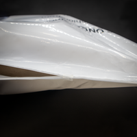 Haute qualité étanche indéchirable curseur serrure sacs d'expédition vêtements emballage expédition sacs en plastique en gros