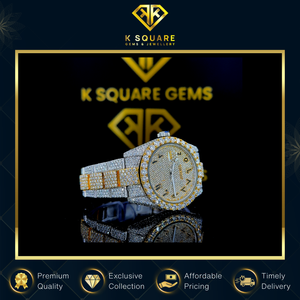 Reloj de Lujo de Primera Calidad con Movimiento Automático de Cuarzo, Resistente al Agua, con Diamantes Moissanite VVS y Acero Inoxidable - Product Image 2