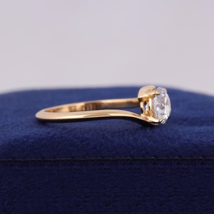 Anillo de Compromiso SHIVRAM DIAMOND con Diamante Cultivado en Laboratorio, Plata 925, Certificado IGI, Joyería de Lujo para Aniversario de Bodas, Atemporal - Product Image 6