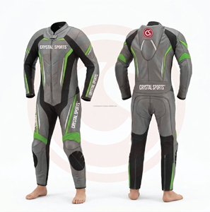 Trajes de Motociclismo Deportivos de Cuero Profesionales Impermeables de Alta Calidad, Unisex - Product Image 3
