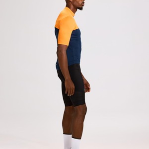 Maillots de cyclisme pour hommes, neufs, personnalisés, OEM, vente en gros, respirants, en spandex/polyester, manches courtes, légers, transfert thermique - Product Image 6
