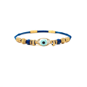 กำไลข้อมือทองเหลืองลายตาปีศาจ - Product Image 2