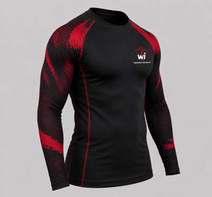 Camiseta de compresión personalizada para hombre, ropa deportiva para guardia de seguridad, ropa deportiva de manga larga, diseño de sublimación, compresión - Product Image 5