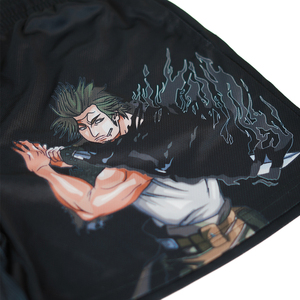 Men's Black Sublimation Printed <b>Shorts</b> <b>Anime</b> Character Quick Dry Eco-Friendly Breathable Waterproof Drawstring Casual <b>Shorts</b> - Product Image 4