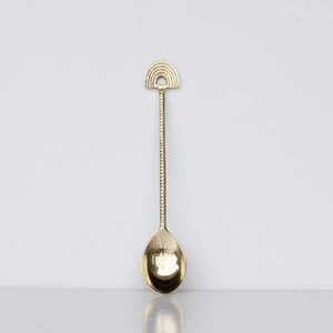 Cucharas de Té de Latón con Diseño Floral Hechas a Mano, con Mango Largo y Baño de Oro, para Hogares, Restaurantes, Bodas, Aptas para Lavavajillas - Product Image 5