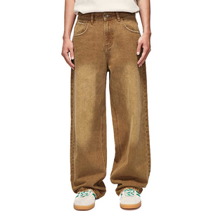 Jean en denim pour homme de qualité supérieure, tissu doux, nouveau modèle élégant à motif uni, tendance, en gros, jean délavé pour homme - Product Image 5