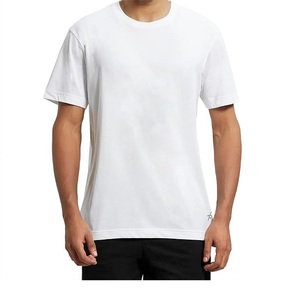 เสื้อยืดผู้ชายขายส่ง หลายสี ผ้าฝ้ายคุณภาพดี ทรงหลวม โอเวอร์ไซส์  ผ้าทอ พิมพ์ลาย เสื้อยืดสีขาว - Product Image 1