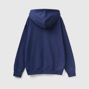 Wholesale Boxy 100% Cotton Streetwear Smoke Gray Heavyweight Oversize Acid Wash <b>Pullover</b> <b>Men</b> Hoodie - Product Image 5