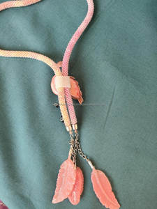 สร้อยคอลูกปัดแก้วที่งดงามด้วยงานฝีมือที่ประณีตออกแบบมาสำหรับผู้หญิงที่ชื่นชอบเครื่องประดับที่ไม่ซ้ำกันสง่างามและศิลปะ - Product Image 2