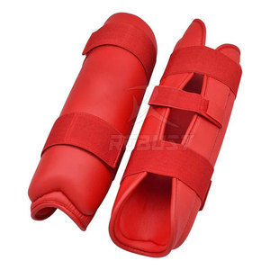 Protège-tibias en cuir 2026 avec rembourrage souple et léger pour l'entraînement de Taekwondo - Product Image 5