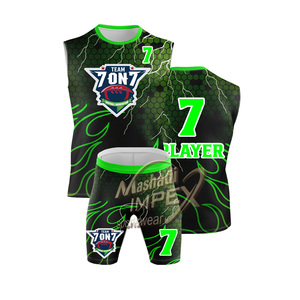 ชุดเสื้อฟุตบอล 7v7 / 7on7 แบบสั่งทำพิเศษ ผ้าแห้งเร็ว ระบายอากาศได้ดี แบบกลับด้านได้ - Product Image 6