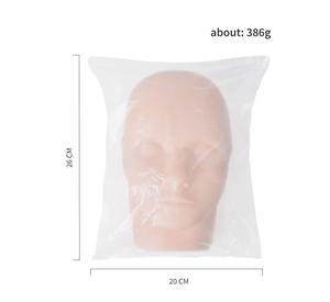 Soft Silicone Lash <b>Head</b> Mannequin Cosmetic Makeup Practice <b>Head</b> for Eyelash <b>Training</b> - Product Image 5