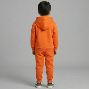 Ensembles de survêtements et de jogging d'hiver pour adultes, personnalisés, décontractés, respirants, grande taille, à capuche, 100% coton, couleur unie, vente en gros - Product Image 4