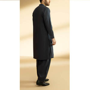 OEM Custom <b>Men's</b> <b>Kurta</b> Set 2026 New Design Shalwar Kameez Low MOQ Breathable <b>Men's</b> Islamic Clothing Manufacturer - Product Image 3
