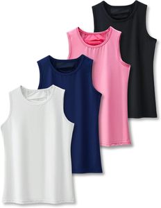 Custom Design Ladies Tank <b>Top</b> Soft Stretch Fitness Apparel Running Exercise Training <b>Top</b> - Product Image 3