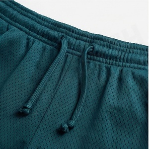 กางเกงวิ่งขาสั้นผู้ชาย แห้งเร็ว ผ้าตาข่าย น้ำหนักเบา เอวสูง ขายส่ง ใส่สบาย ระบายอากาศได้ดี เหมาะสำหรับออกกำลังกาย เล่นกีฬา และเข้ายิม - Product Image 4