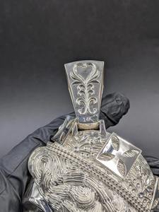 จี้เพชรทองคำขาวคลาสสิกขายดีที่สุด สำหรับใช้ในพิธีทางศาสนา หรือสวมใส่ทุกวันและแต่งตัวในโอกาสพิเศษ มีจำหน่ายในราคาที่ดี - Product Image 5