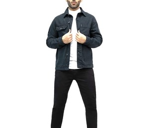 Veste en jean légère pour homme, meilleure qualité, vente chaude, tendance du moment, disponible en gros, veste en jean pour homme avec logo personnalisé - Product Image 1