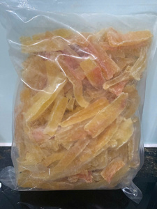 Bandes de papaye séchées en usine, goût mangue douce, emballage en vrac, processus AD, collation - Product Image 2