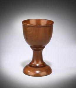 Wooden Wine Glass Handcrafted Olive Wood Drinking Cup Eco Friendly <b>Drinkware</b> for Home Party - Product Image 1