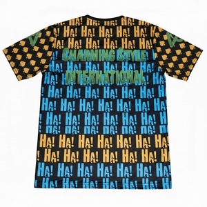 Men's Fashion Quick Dry <b>Tshirt</b> Breathable <b>Polyester</b> Sublimation Fitness Badminton Shirt with Cool Feeling Star Print for Running - Product Image 5