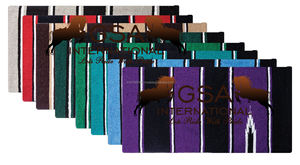 Manta Navajo 30 X 30, mantas de silla de montar personalizadas con patrón tradicional navajo en diferentes colores para equitación - Product Image 3