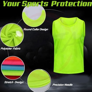 เสื้อกั๊กสำหรับฝึกฟุตบอลระบายอากาศได้ดีเสื้อกล้ามฟุตบอลตาข่ายสำหรับฝึกฟุตบอล - Product Image 4