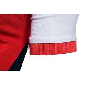 Polo a rayas 100% de algodón para hombre, camisa de manga corta con cuello vuelto, ajustada, informal, de negocios, de verano, alta calidad - Product Image 6