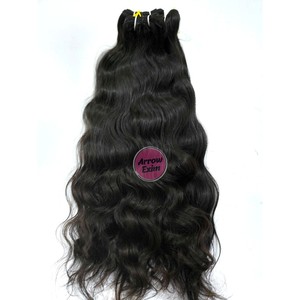 Extensions de cheveux vierges indiens bouclés, double trame machine, 100g, ondulation naturelle, cheveux bruts - Product Image 2