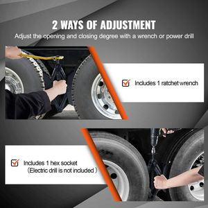 Heavy-Duty H-Shaped Camper <b>Wheel</b> <b>Chocks</b> 3.5\" 12\" Tire Space RV <b>Chock</b> Stabilizer Built-In Ratchet Wrench for Parking Equipment - Product Image 4