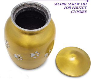 Decorative Stainless Steel Modern Eco-Friendly Pet Cremation Urns <b>for</b> Dog <b>Ashes</b> Small Funeral Supplies Wholesale - Product Image 2