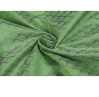 Tissu brocart floral écologique tendance, doux et lisse, idéal pour les robes ethniques de filles, la couture de sacs et la décoration intérieure